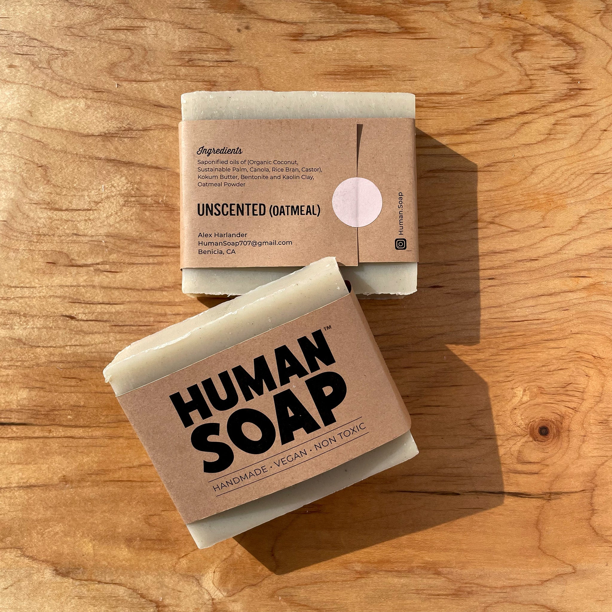 Unscented Oatmeal Bar Soap